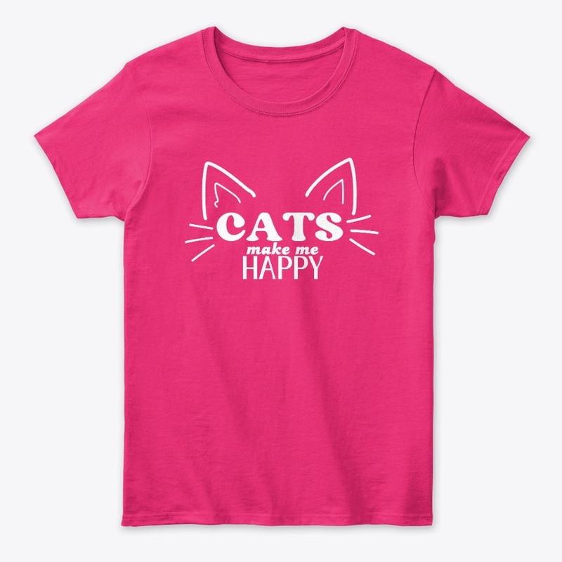 Cats make me happy