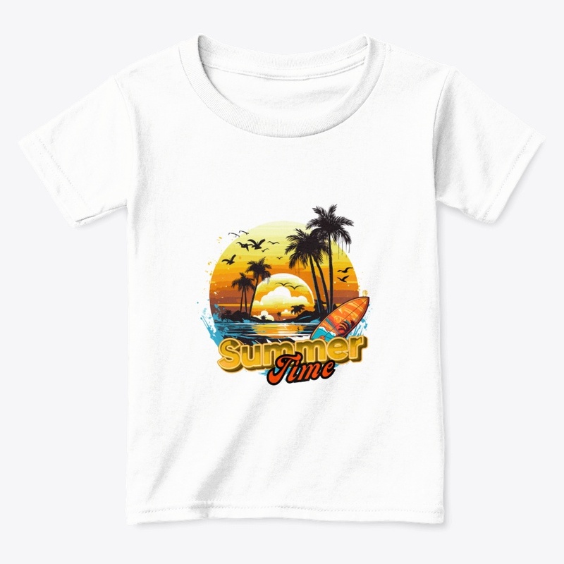 Classic Neck & Comfortable Kids T-Shirt