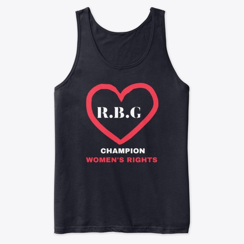 R.B.G  CHAMPION WOMEN'S RIGHTS