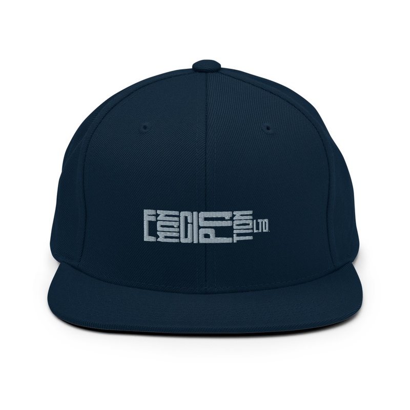 E-Baseball Cap with Embroidered Logo