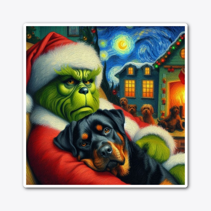 A Rottweiler's Christmas Eve