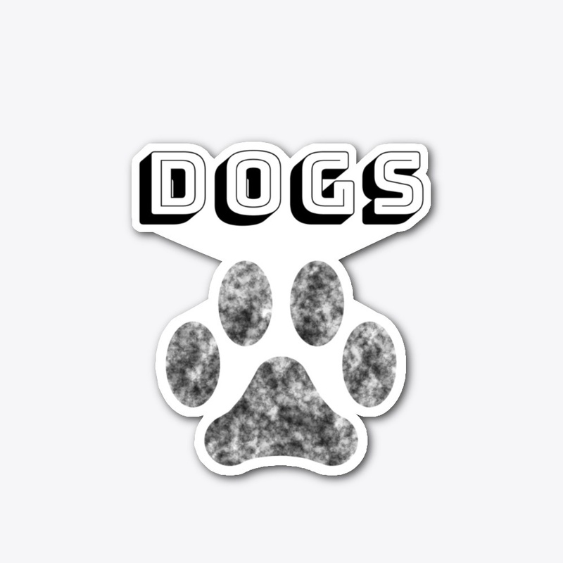 DOGS with Gray Paw