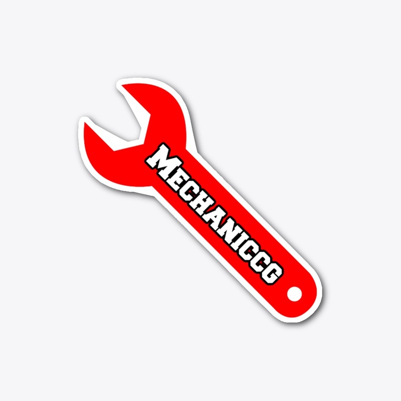 Mechaniccg logo sticker