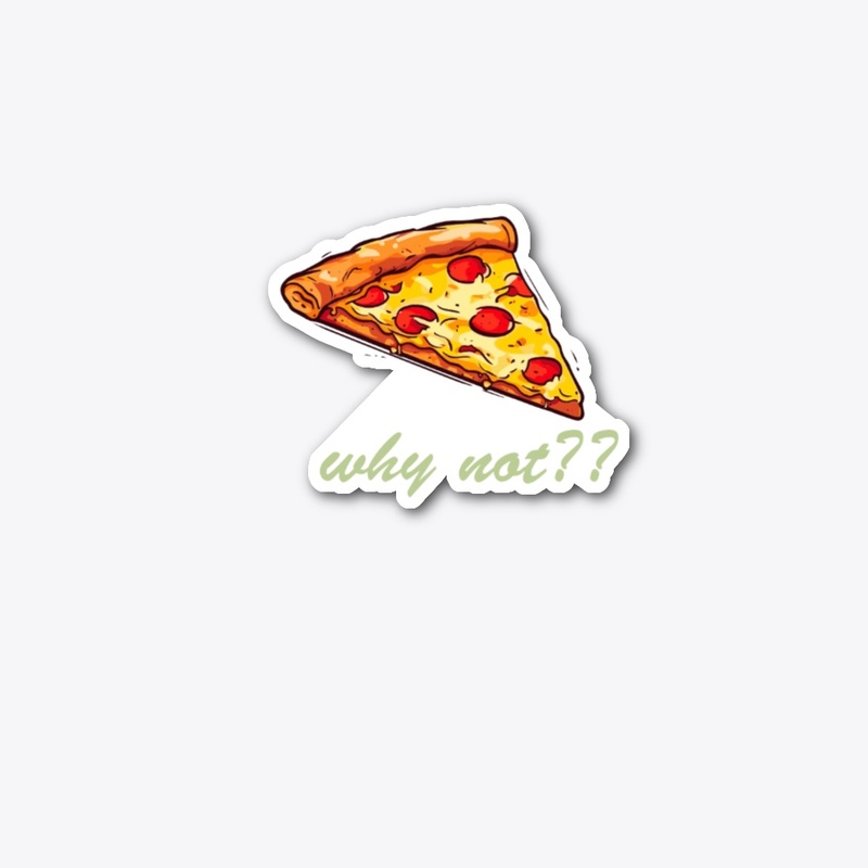 Fun & Flavorful Pizza Sticker Dress 🍕