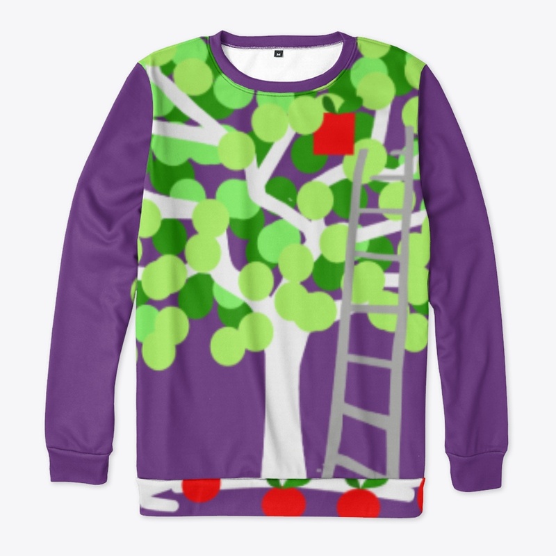 apple tree by night