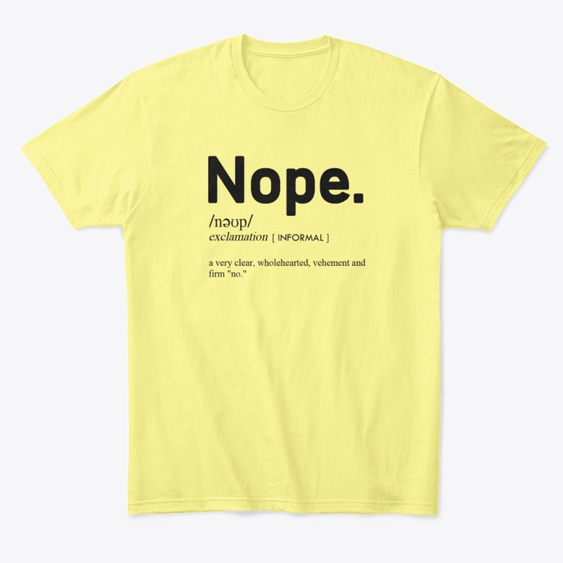 Nope.