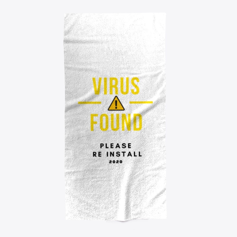 Virus Found Please Re Install 2020 - Blk