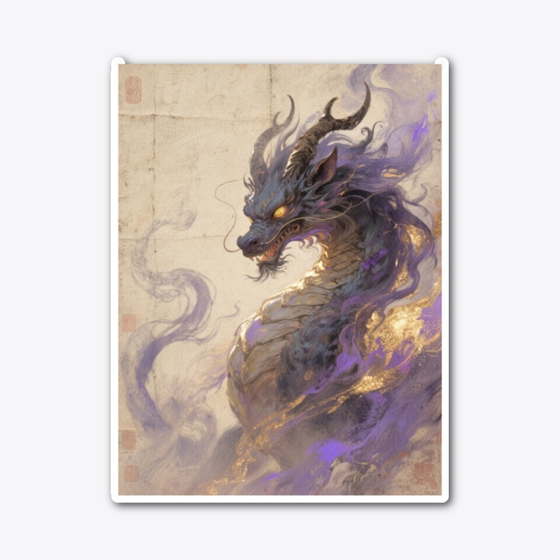 Purple-Gold Qilin 2