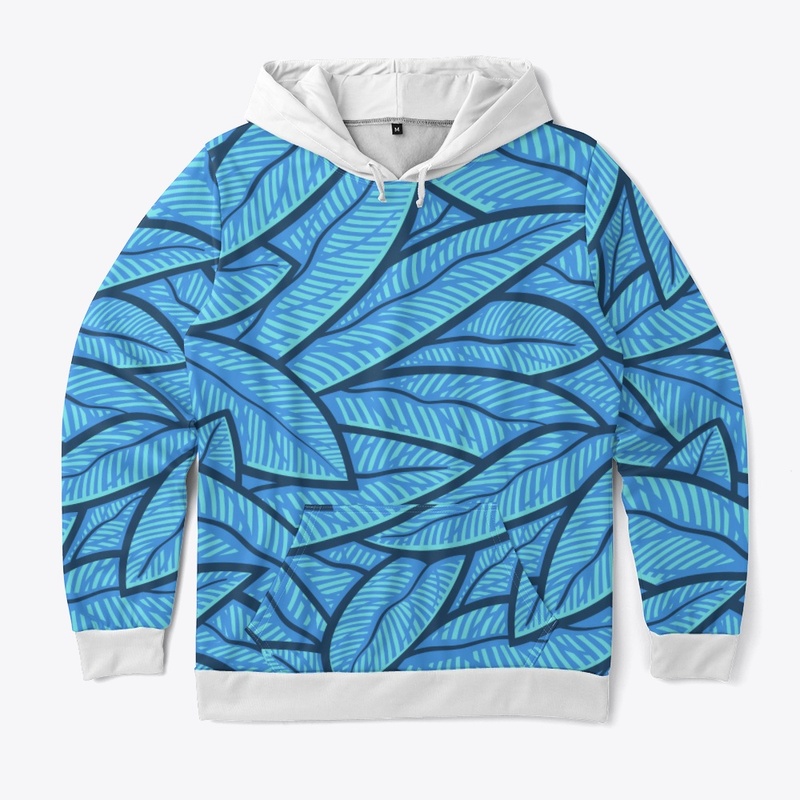 Tea Leafs Blue