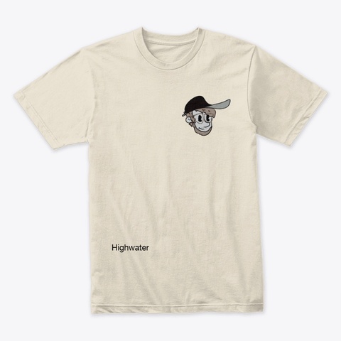 Highwater Logo L10 2 Cream Camiseta Front