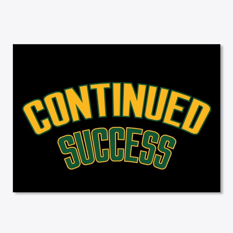 The Continued Success Sticker!