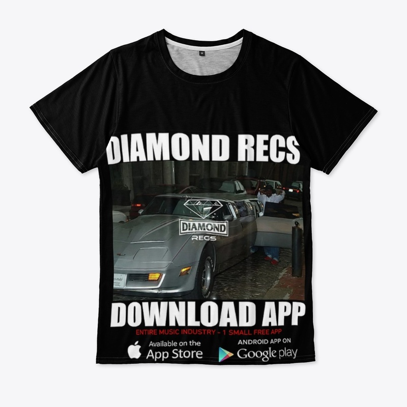 DIAMOND RECS - STRETCH TEE SHIRT