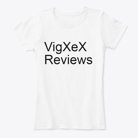 Vig Xe X Reviews White T-Shirt Front