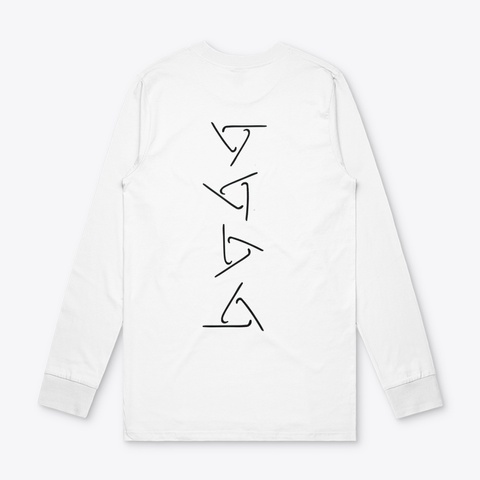 Hybrid Movement Practice Holon White White T-Shirt Back