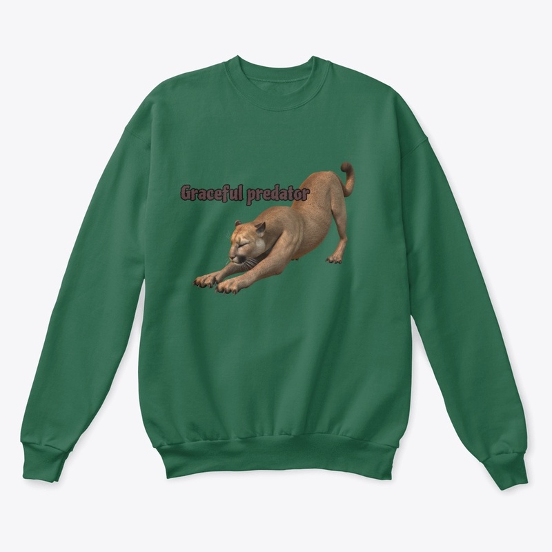 puma animal mountain lion wildcat design
