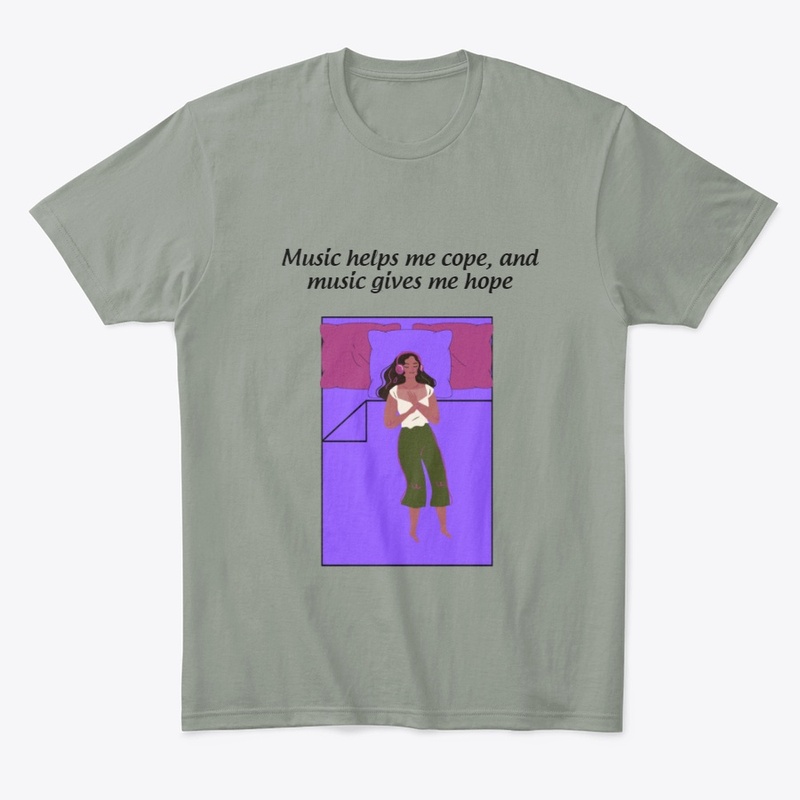 Music helping to cope and give hope