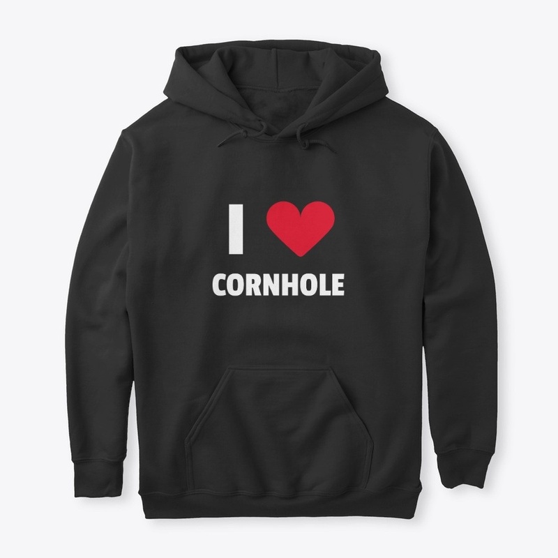 I LOVE CORNHOLE LINE