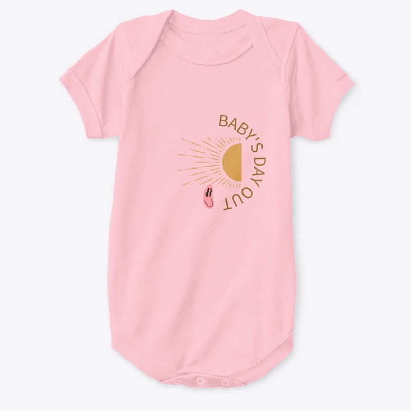 "Baby’s Day Out" Minimalist Tee – 