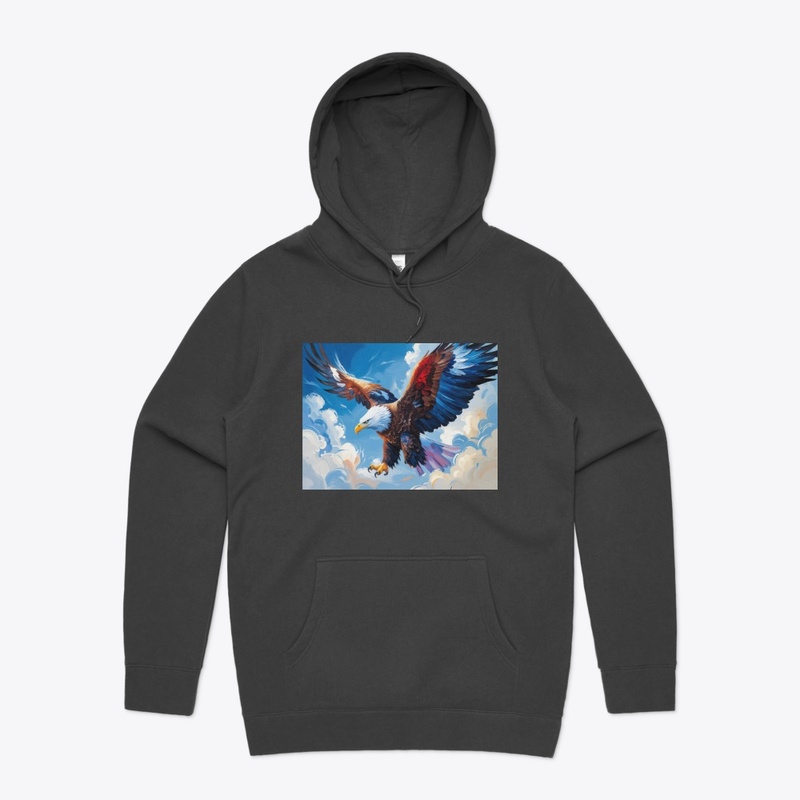Majestic Bald Eagle in Flight