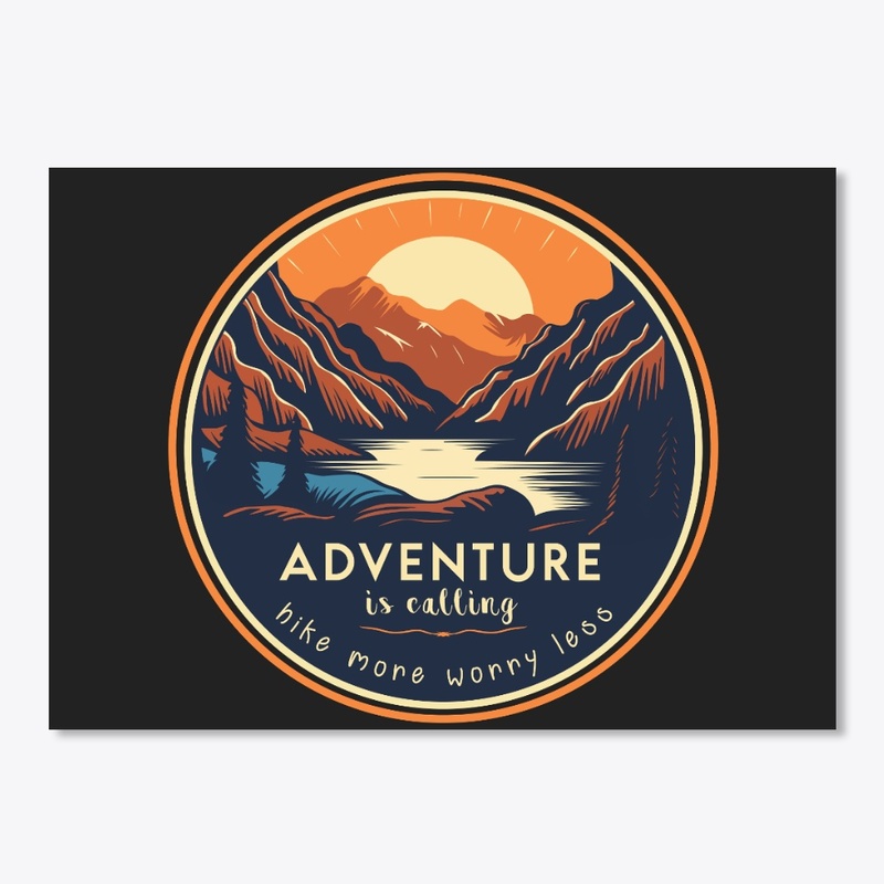 Adventure Is Calling Tshirt logo
