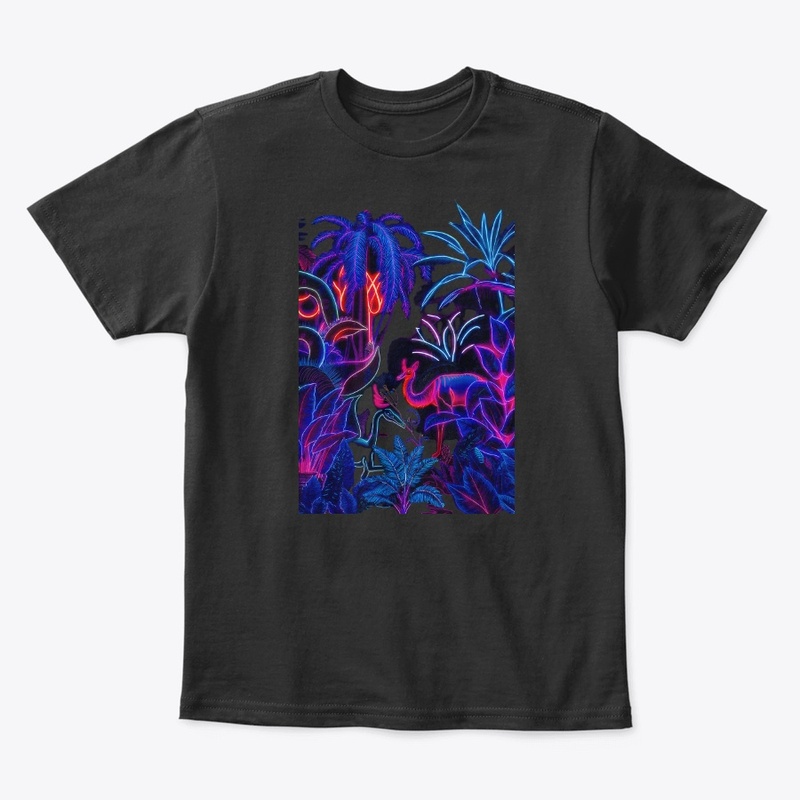 Neon Jungle Dreams T-Shirt