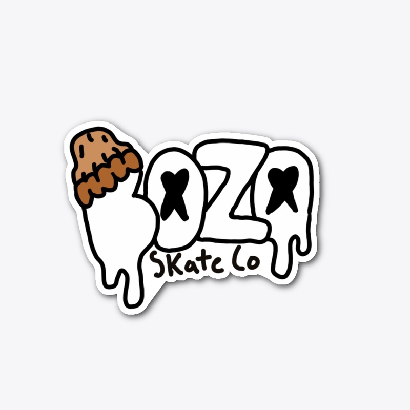 Bozo Logo Sticker