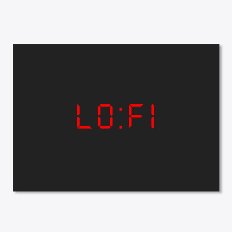 LO:FI Sticker