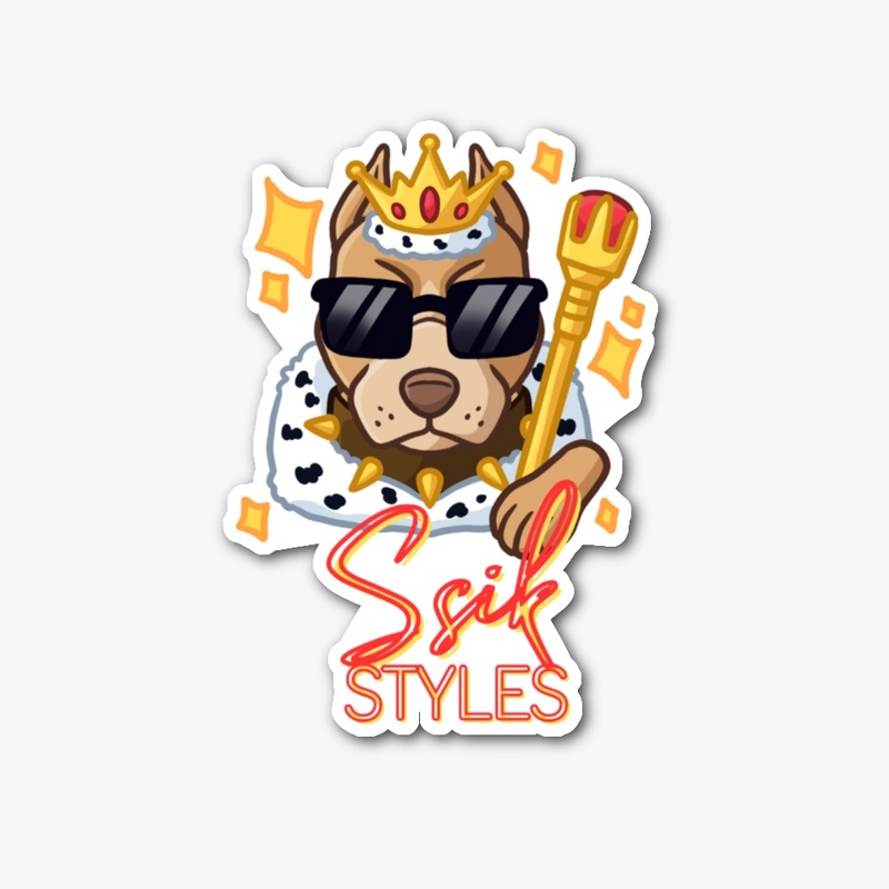 Ssik Styles Logo Sticker