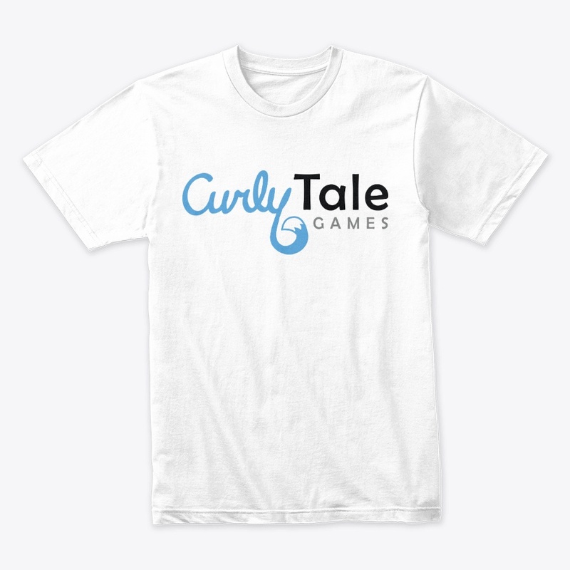 White Curly Tale Games Shirt