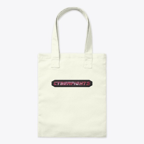  Cyberfights Season 5 Logo Merch Natural T-Shirt Front