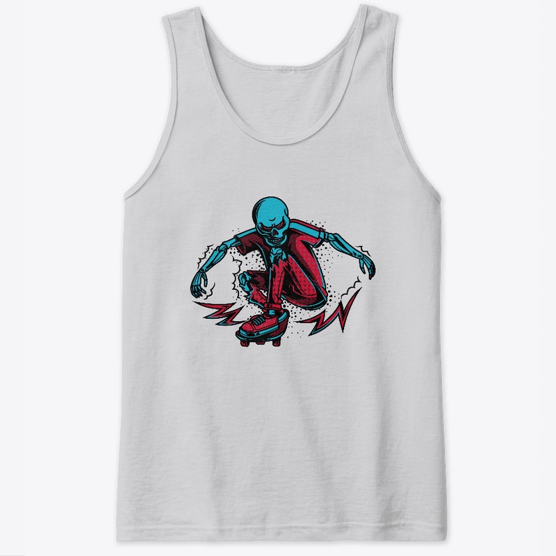 Skeleton Skateboarder Streetwear Apparel
