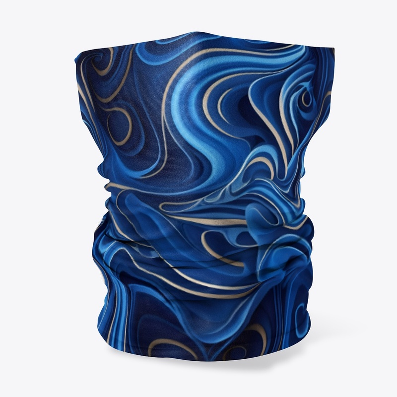 "Oceanic Flow" Neck Gaiter