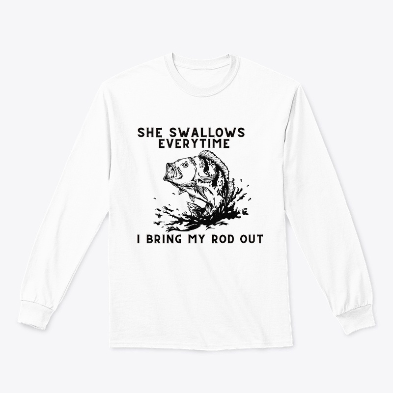 Fishing lovers tea shirt