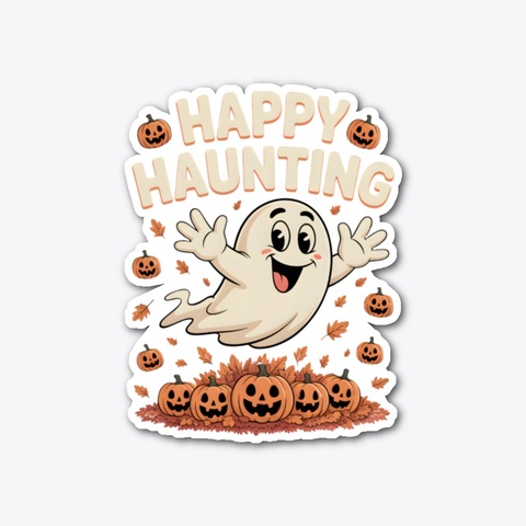 Happy Haunting Shirt Standard Camiseta Front