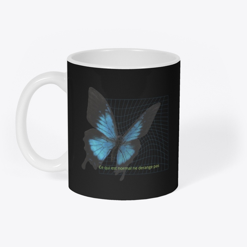Papillon bleu