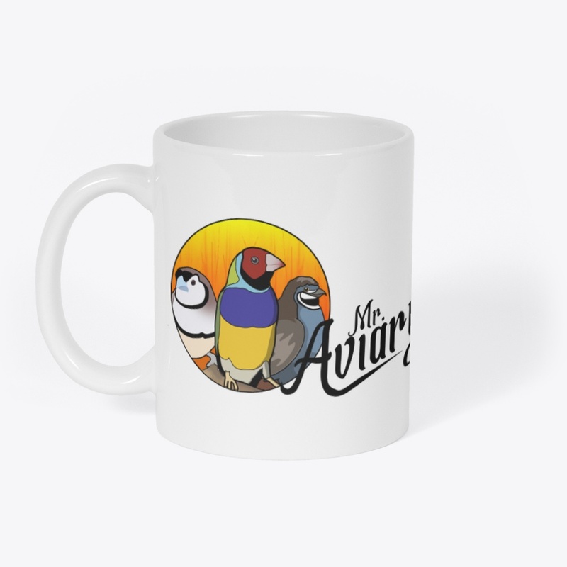 Mr. Aviary And Gouldian Finch Mug