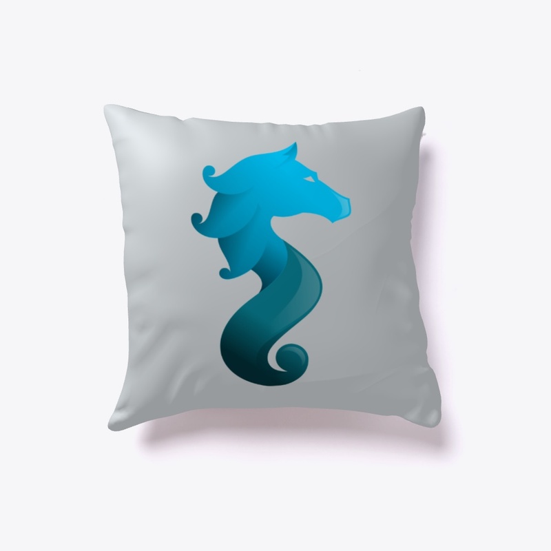 Seahorse - Teal and Blue