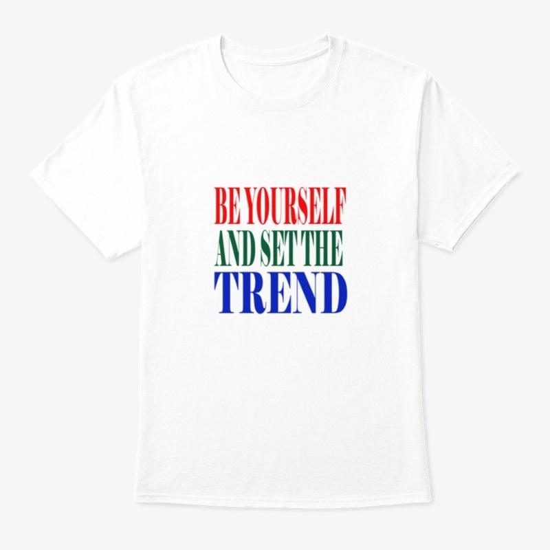 Be yourself and set the trend color
