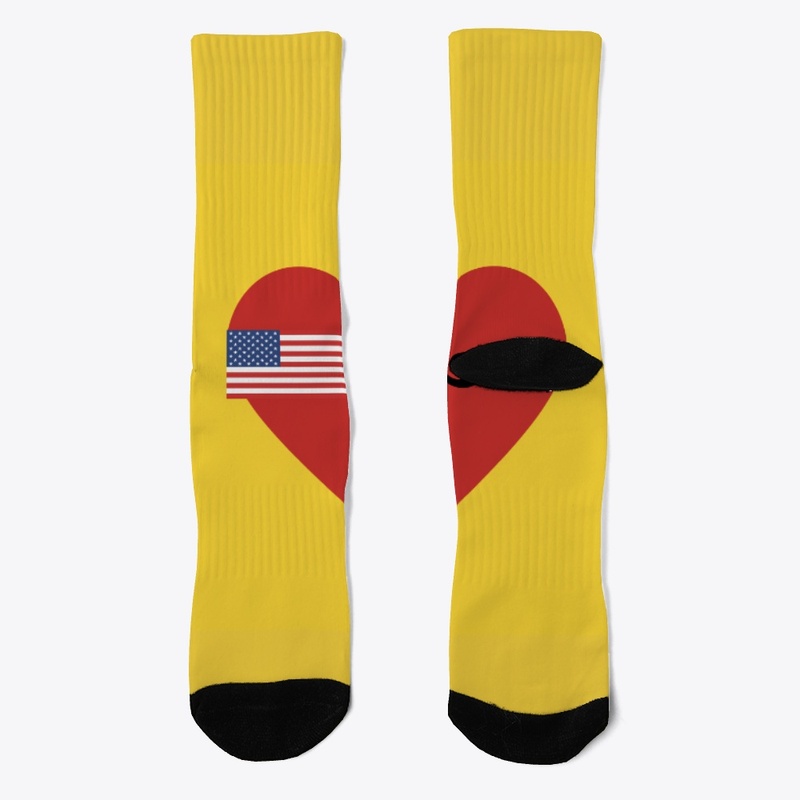 Yellow Patriotic Phone Case and Tee !