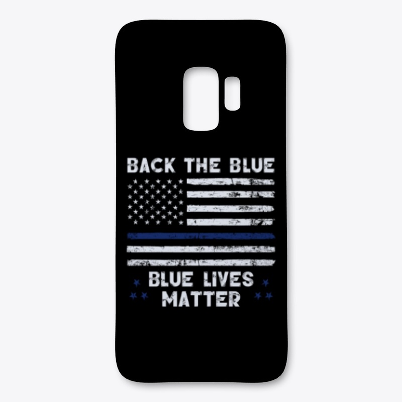 Back The Blue, Thin Blue Line Coffee Mug