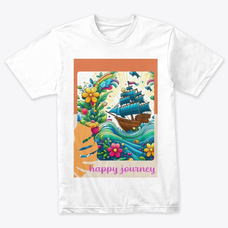 "ship dancing on the water"