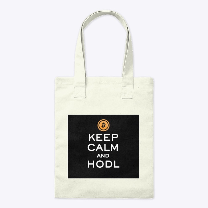 Keep Calm Hodl Bitcoin Tote