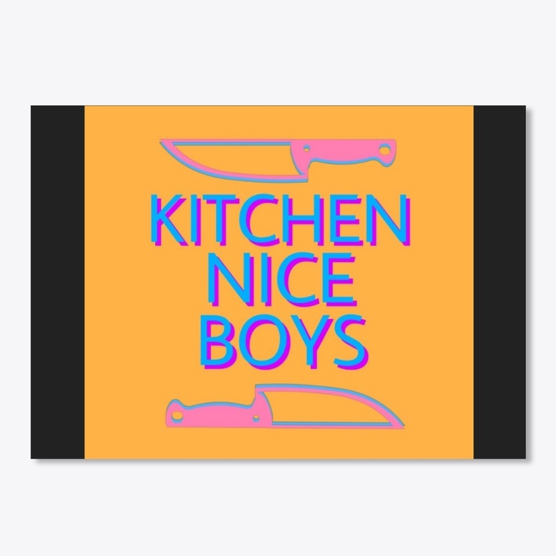 Kitchen Nice Boys Sticker
