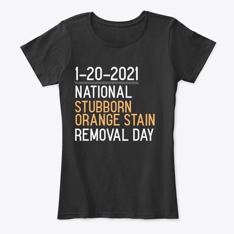 1-20-2021: Orange Stain Removal Day