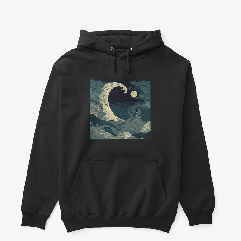 Nocturnal Waves: Moonlit Serenity! 🌊🌕