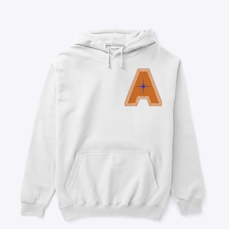 Blue Amblle Star A Hoodie, Sweatshirt