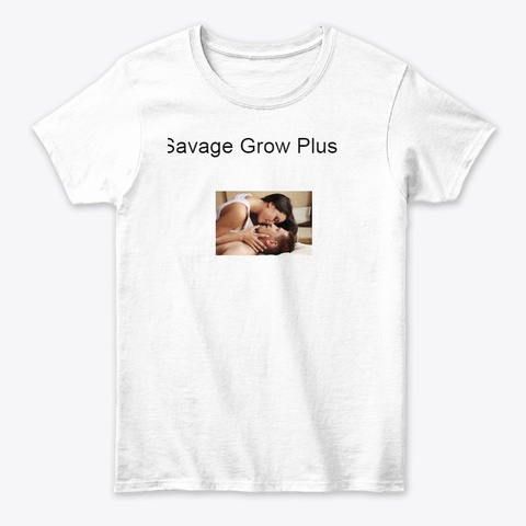 Savage Grow Plus White T-Shirt Front