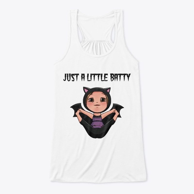 Ladies' Halloween Yoga Bat Tank Top