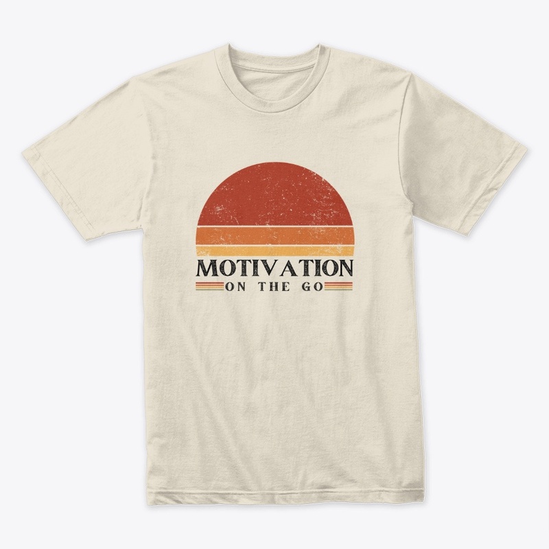 Motivation On The Go- Retro Sunset