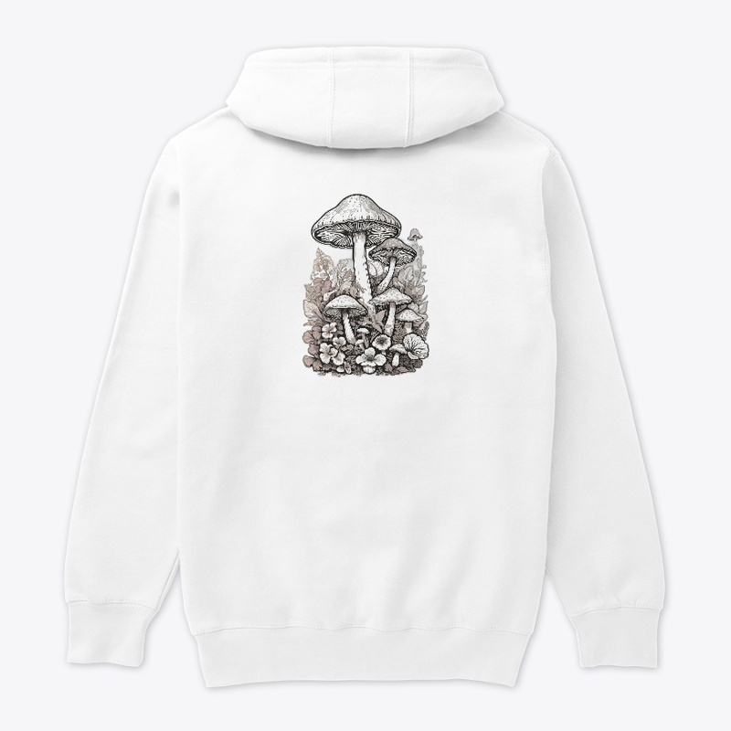 3D mushroom sticker shirt